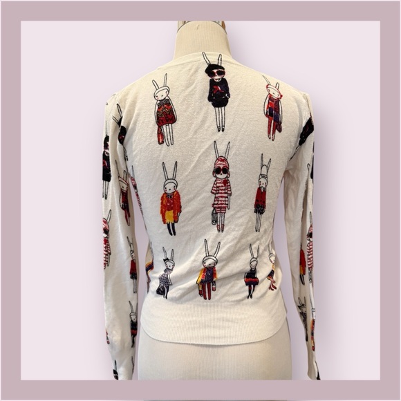 Lora Febian Rabbit Cardigan - Picture 5 of 5